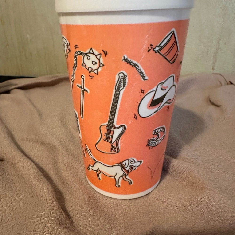 Limited edition Post Malone Colorful Graphic Tumbler. - Picture 3 of 11